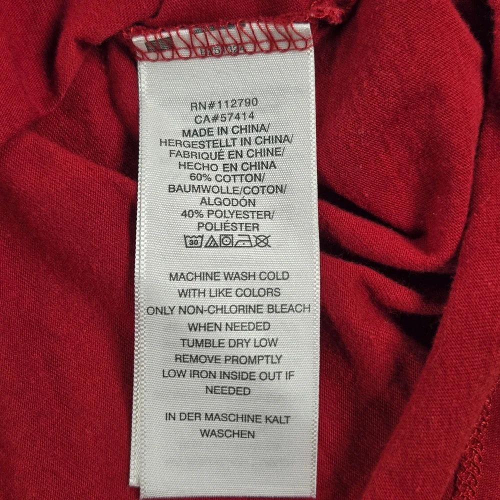 True Religion Graphic T-Shirt Mens 3XL Red Logo Y2K Casual Streetwear Urban
